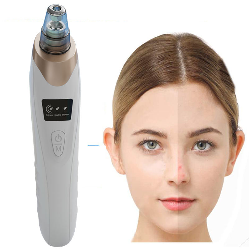 Rechargeable Blackhead Remover Vacuum - Pore Cleaner & Acne Suction Machine